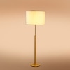 Devansh Wood & Metal Floor Lamp
