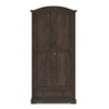 Alexandra Solid Wood Wardrobe in Danish Walnut Finish