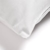 Solid Woven Cotton Cushion Cover