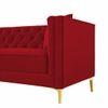 Haruko Fabric Sofa - Red
