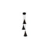 Sonnico Wood 3 Cluster Pendant Light