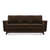 Corby Sofa Set (Colour: Dark Earth, Seater: 3+1+1)