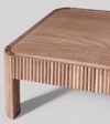 Bulbul Solid Wood Coffee Table In  Natural Finish