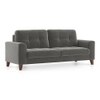 Verona Sofa Set (Colour : Ash Grey Velvet , Seater : 3+2+1)