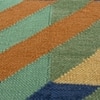Jaipur Rugs Soft Striped Wool 5x8 Feet Red And Poppy Dhurrie Carpet