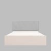 Sutra Bed With Premium Leatherette Fabric And Hydraulic Storage - Queen Bed