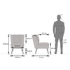 Grace Accent Chair in Hilochroma Colour