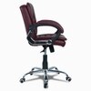Veaoilaa Mid Back Executive Chair in Maroon Colour