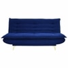 Bliss 3 Seater Sofa Cum Bed In Blue Colour