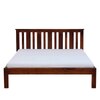 Elmsford King Size Bed Without Storage in Honey Oak Finish