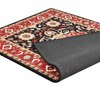 Presto Black Traditional Hand Tufted Wool Carpet 6X9 Feet