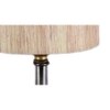 Juliana off-white cotton & solid wood table lamp