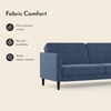 Felicity 3 Seater Sofa cum Bed In Midnight Indigo Blue Colour