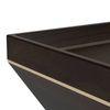 Taarkashi Rectangular Solid Wood Coffee Table In American Walnut Finish