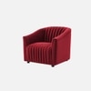 Camro Fabric Sofa (Maroon)