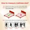 Kurlon Orthopedic Mattress Medium Firm Proper Spine Support King 84x70x8 Inch