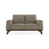 Granada Premium 2 Seater Fabric Sofa in Mist Brown Colour