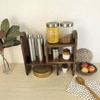 Helene Wooden Kitchen Countertop Organiser