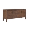 Barclay Solid wood 4-Door Sideboard In Provincial Teak Finish 68
