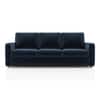 Apollo Sofa Set (Colour : Cobalt, Cushion : Hard, Back Type : Regular, Seater : 3+2+1)