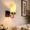 Devansh Metal Electric Wall Light in Black Colour with Blue Shade Count of 1 Light