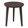 Metalsmith Solid Wood Side Table in Walnut Finish