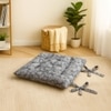 Lx Polyester Chair Pad Grey Pc 6