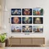 The Castle Decor Lord Shiva Wall Art Set of 9 8x12 Inch