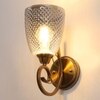 Eliante Modern Wall Lights Mild Steel & Glass Material Antique & Smoke Finish
