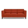 Lewis Sofa (Colour : Lava, Cushion : Hard, Seater : 3+2)