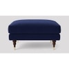 Charlbury Ottoman Color in Navy Blue