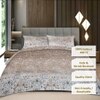 Threads Silky Touch Premium Super King Size Flat Bedsheet 275 x 275 cms