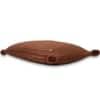 Jersey Chunky Knit Rust Decorative Cushion Cover 12 x 20 Inches