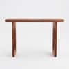 Uranus Solid Wood Console Table in Natural