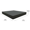 Ortho Active Orthopedic Coir Memory Foam Mattress (78 x 48 in, 6 Inches)