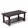 Aroda Sheesham Wood Coffee Table In Mahogany Finish