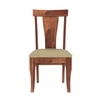 Mars Solid Wood Dining Chair in Natural Finish