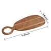 Ireka Home Cutsy Acacia Wood Chopping Board – Cutting & Serving Board for Kitchen