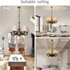 Devansh Solid Wood Electric Wall Light in Multi Colour with Multi Shade Count of 1 Light