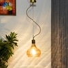 Optica Amber Glass Hanging Light