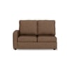 Apollo Compact Sofa (Colour : Mocha, Cushion : Hard, Back Type : High Back, Seating Capacity : Right Aligned 2 Seater + Right Aligned Chaise + Ottoman)