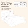 Stoa Paris Super King Size Enriched Cotton Bedsheet with 4 Pillow Covers  Size Win Wine