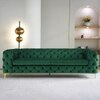 Cherish Fabric Sofa - Green