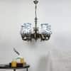 Devansh Metal Electric Wall Light in White Colour with White Shade Count of 1 Light