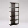 Klaus Solid Wood Bookshelf in Brown Colour