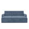 Peckham 3 Seater Sofa Cum Bed In Ocean Weave Colour