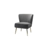 Fission Accent Chair in Dark Grey Colour