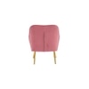 Ellie Accent Chair in Pink Colour