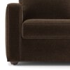 Apollo Sofa (Colour : Dark Earth, Cushion : Hard, Back Type : High Back, Seating Capacity : Right Aligned 2 Seater + Right Aligned Chaise)