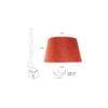 Maribel Velvet Lamp Shade